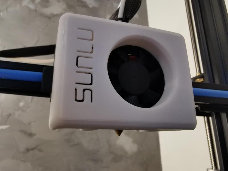 Sunlu S9 dual duct cover V2