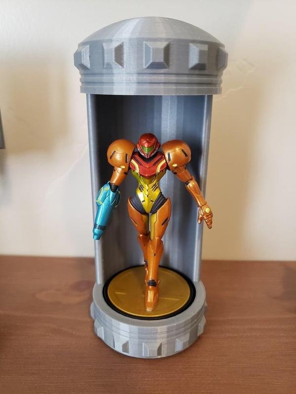 Super Metroid Save Amiibo Stand