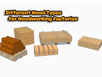 Different Woodworking Wood Packs