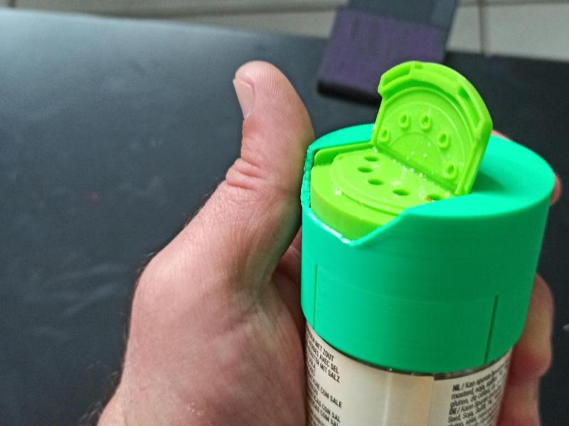 Top locker for salt and others