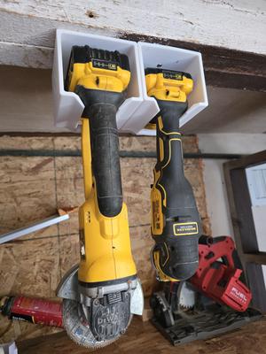 Square Tool Hanger for Multi Tools, Angle Grinders, Drills, etc