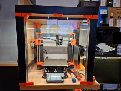 Prusa i3 MK3 ENCLOSURE upgrade for MK4