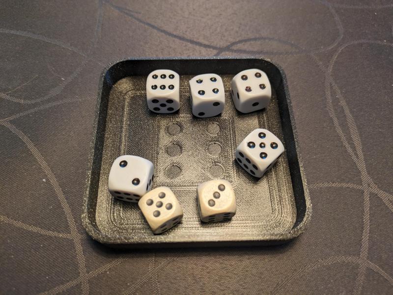 Dice Tray D6