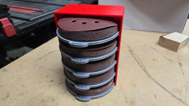5 Inch Orbital Sandpaper Holder