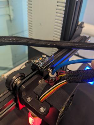 Ender 3 ADXL345 mount X Axis