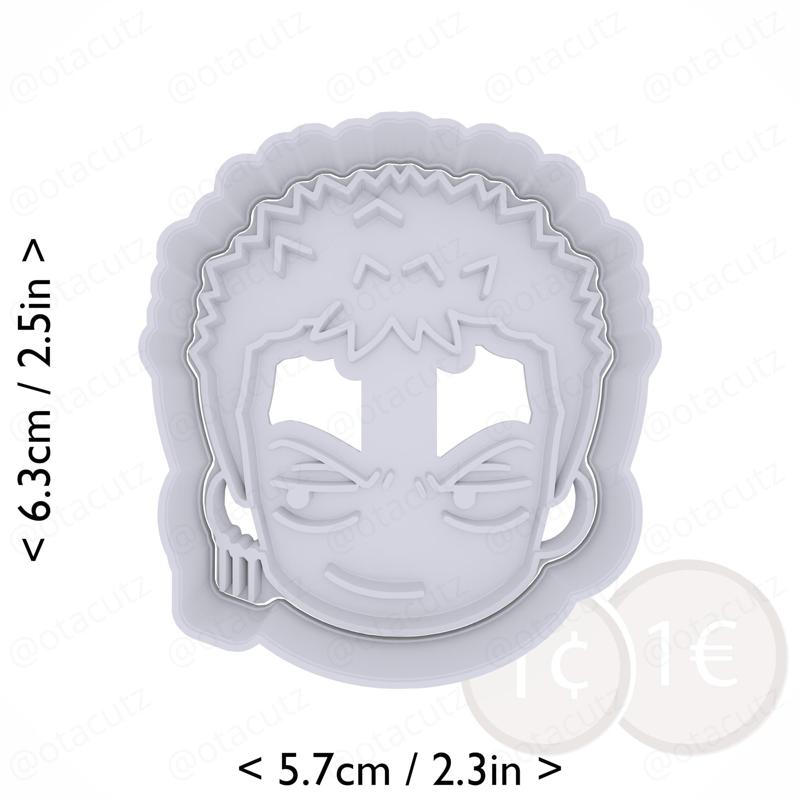 Roronoa Zoro Cookie Cutter / One Piece