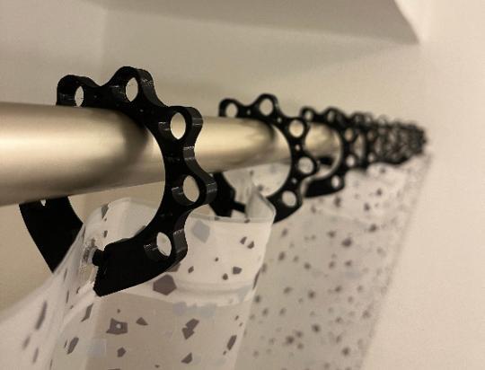 Mechanical Splash - Shower Curtain Ring