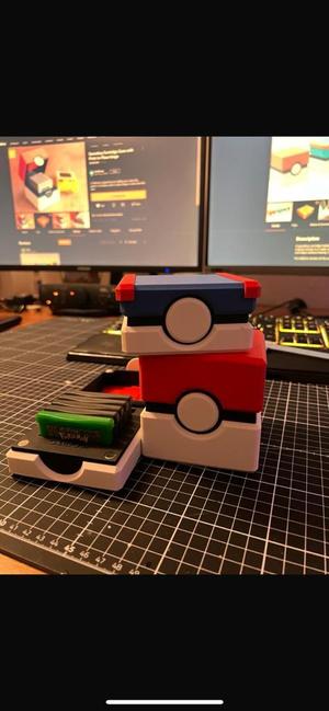 Pokéball GameBoy Advance Cartridge Case