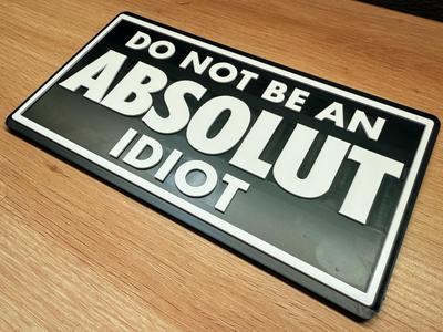Absolut Vodka Sign