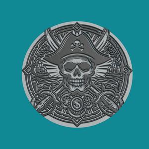 Pirate Medallion
