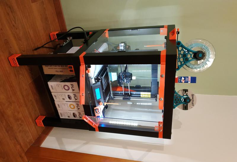 Prusa i3 MK3 ENCLOSURE - Ikea Lack table - Hugo