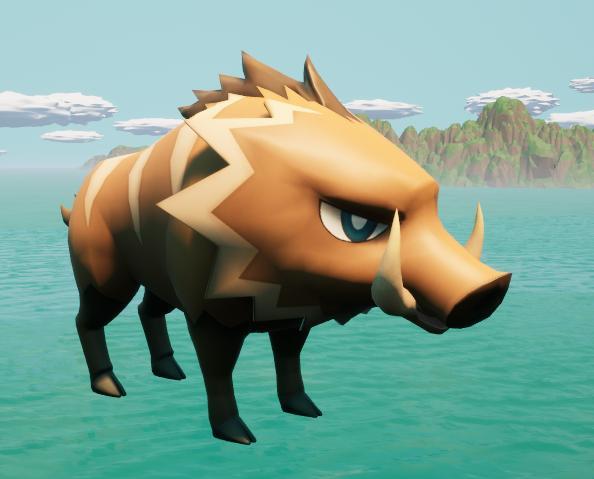 Rushoar from Palworld