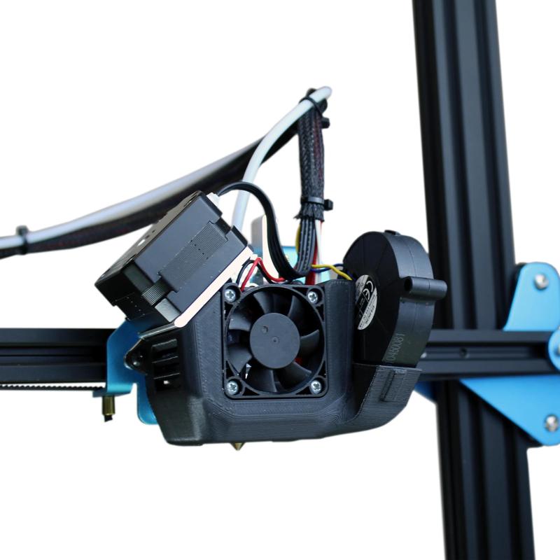 M3206 CR-10 V2 / V3 [Micro Swiss NG Extruder] Fan Shroud