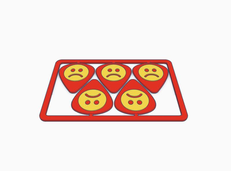 Frown Emoji PickCard