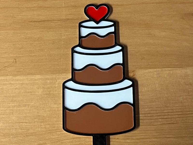 cake, cake topper