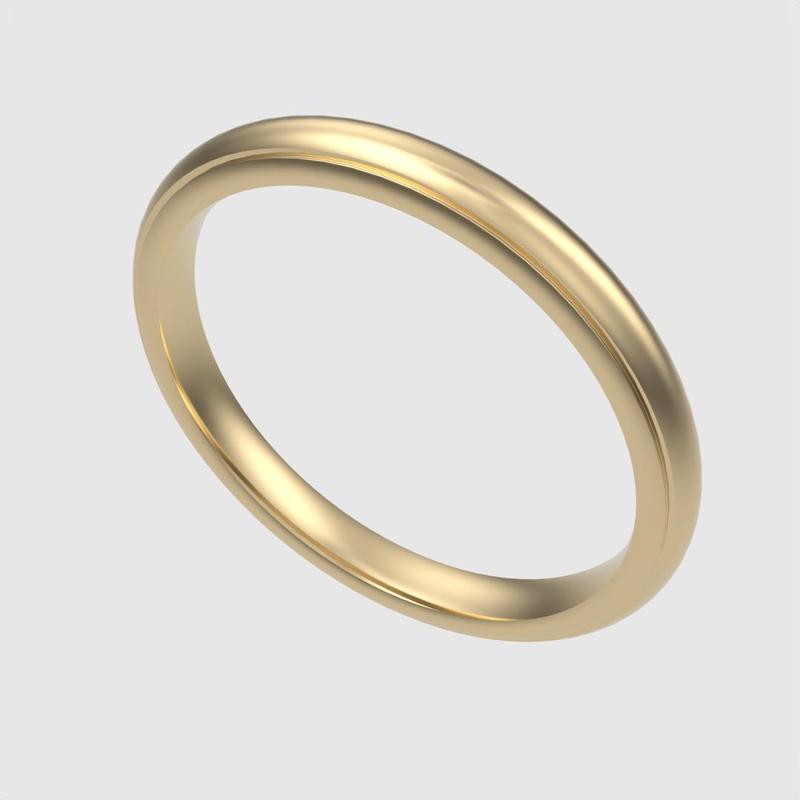 Classic Unisex Band Ring 3D print