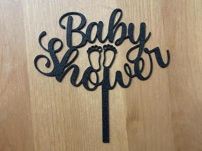 Baby Shower Cake Topper