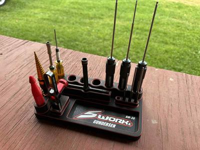 Ultimate tool stand with Sworkz logo