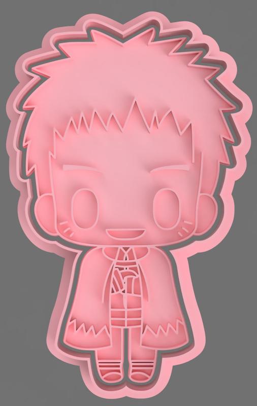 NARUTO HOKAGE CUTTER FOR COOKIE AND FONDANT