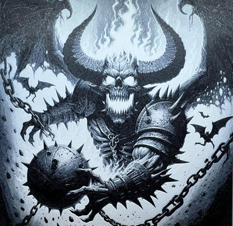 Horned Skull Demon #11