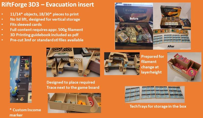 Evacuation Insert/Organizer