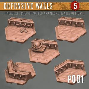 P001 DEFENSIVE WALLS