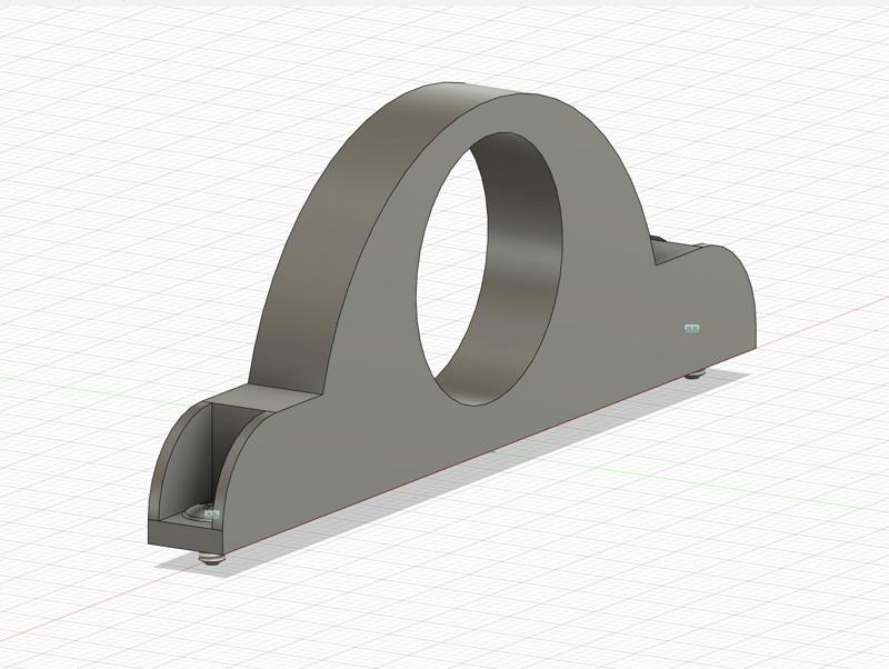 Bearing mount 8x22x7mm