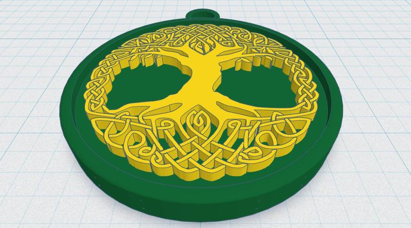 Celtic / Norse - Tree Of Life Pendent 17