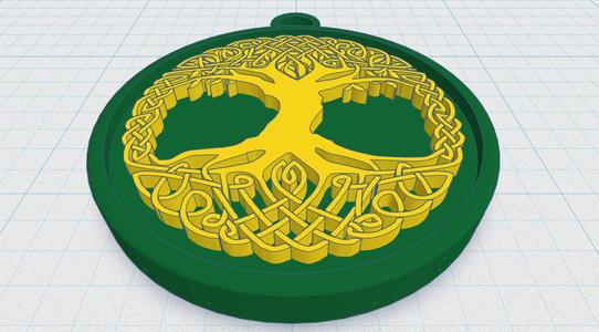 Celtic / Norse - Tree Of Life Pendent 17