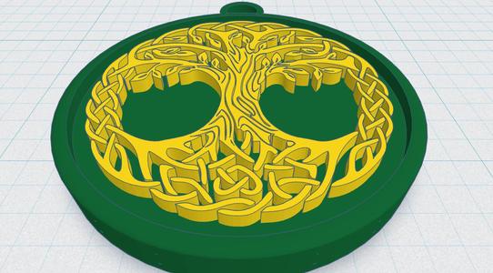 Celtic / Norse - Tree Of Life Pendent 15