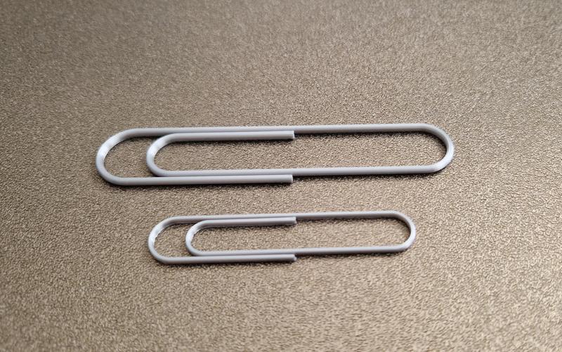 Büroklammer - Lesezeichen