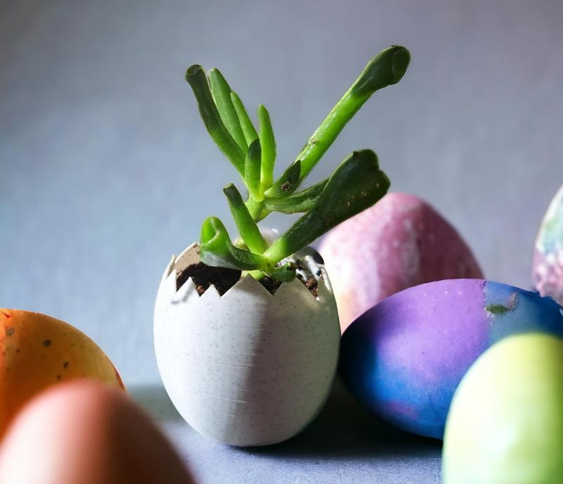 Easter Egg Pot