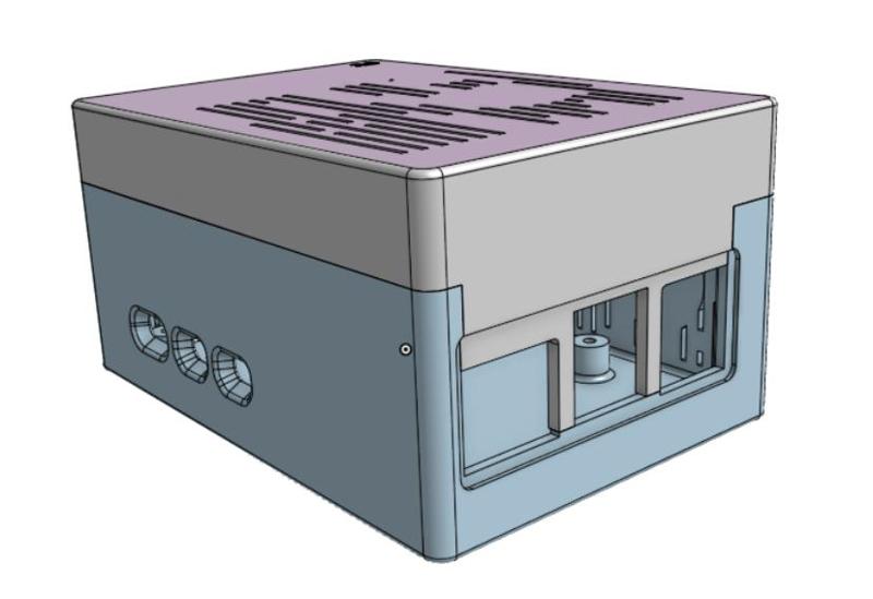 PiCubed - a raspberry pi case design