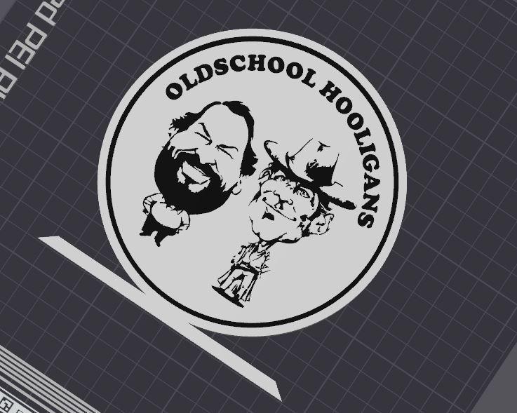 Bud Spencer & Terence Hill  Logo Table Stand