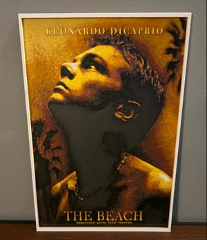 Hueforge Movie Poster - The Beach -