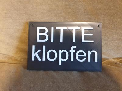 Türschild