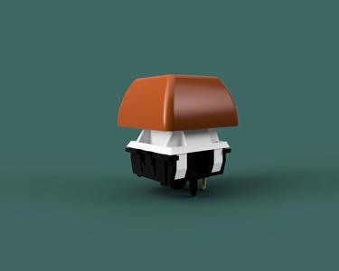 WannaBe - Cherry MX rounded keycaps (STL & .STEP included)