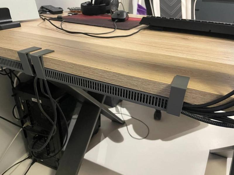 Under desk cable organizer