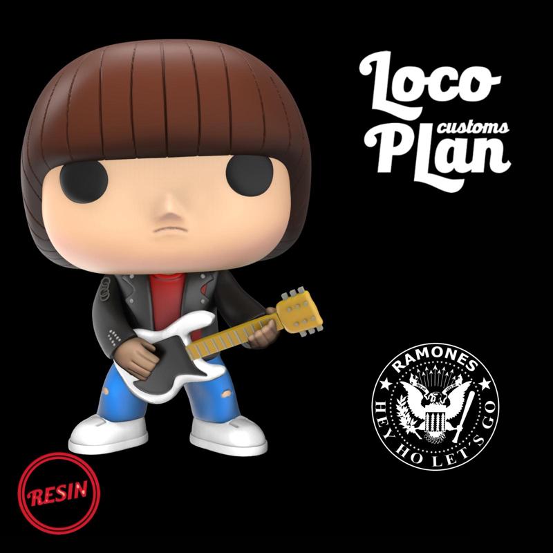 JOHNNY RAMONE THE RAMONES CUSTOM FUNKO