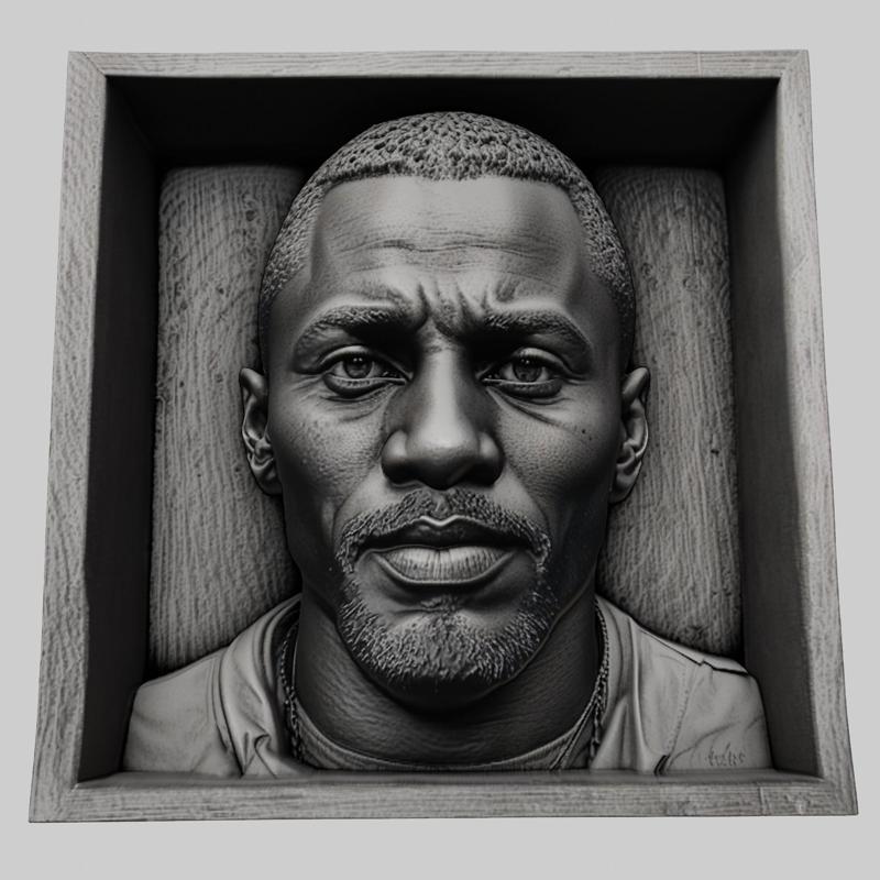 Idris Elba head relief actor