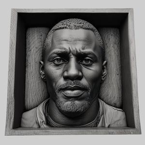 Idris Elba head relief actor