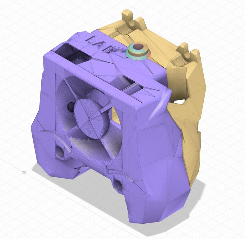 Bambu Hotend for Miu Filament Cutter