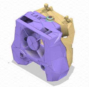 Bambu Hotend for Miu Filament Cutter