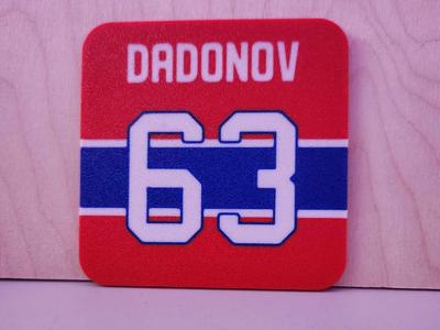 NHL Coaster - EVGENII DADONOV