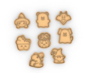 halloween set - cookie cutter