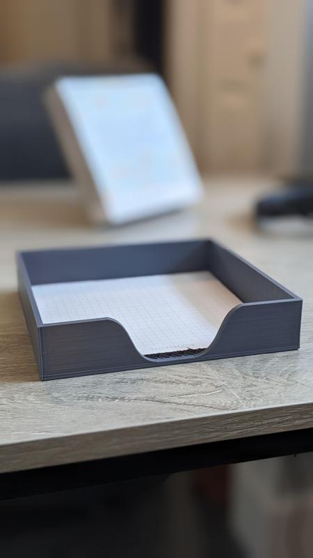 Note tray