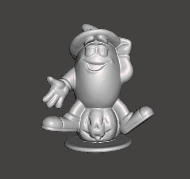 M&M'S HALLOWEEN WITCH VINTAGE FIGURE MODEL STATUE