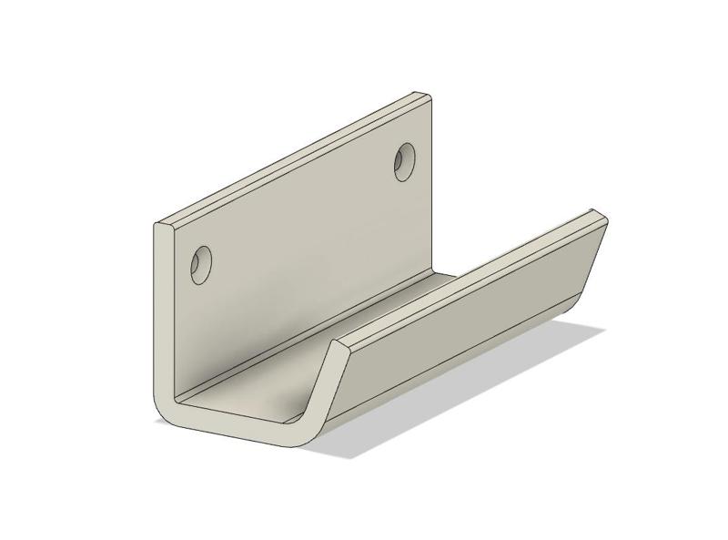 BEKVÄM Stepladder, 3 steps holder