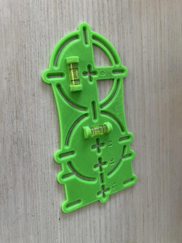 Bohrschablone Schalterdose 68mm