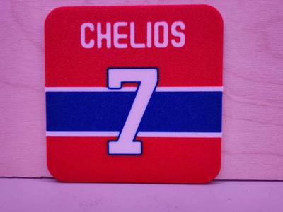 NHL Coaster - CHRIS CHELIOS